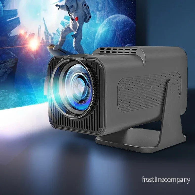 Miniprojektor HY320 720p Smart 60W – 4K Projektor Svart Vit Miniprojektor HY320 720p Smart 60W – 4K Projektor Svart Vit