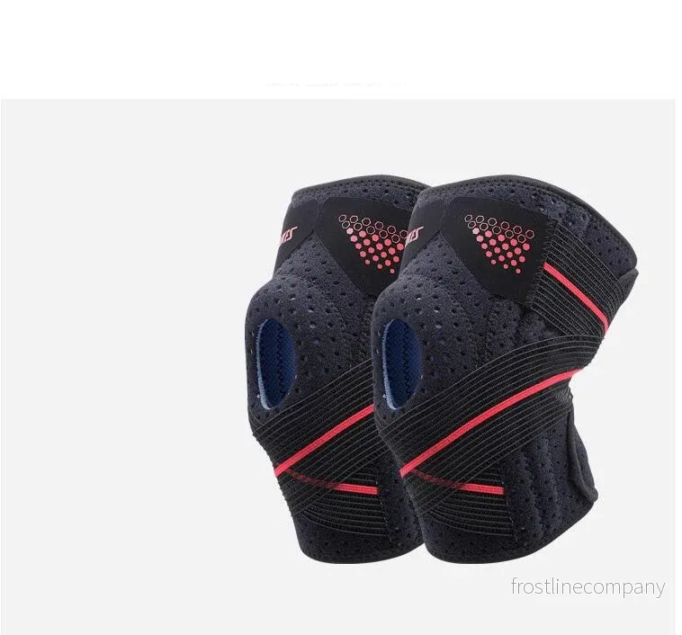 Knästöd med Fjäderstöd & Silikon – Sporter, Löpning & Träning - Bild 2