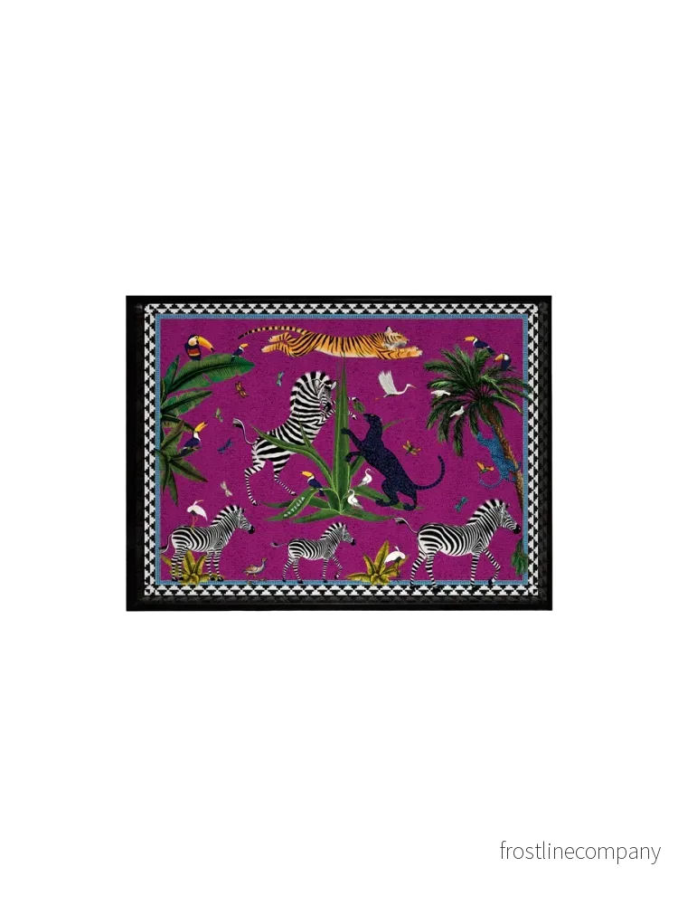 Bricka Ortigia Sicilia Flying Tiger pink cardinale Bricka Ortigia Sicilia Flying Tiger pink cardinale