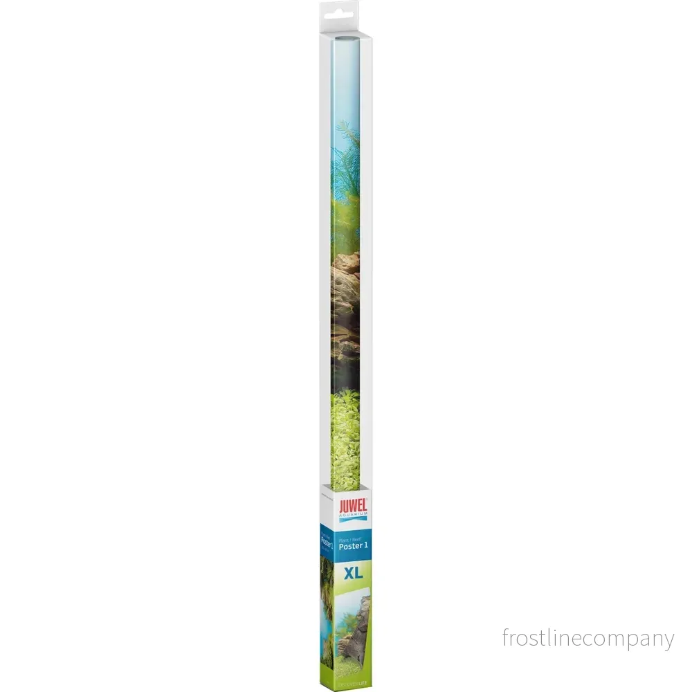 Juwel Poster 1 Växter/Rev – Dubbelsidig naturbakgrund för akvarium - Bild 3