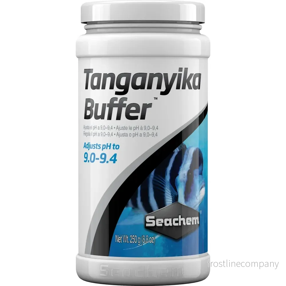 Seachem Tanganyika Buffer – Höjer pH till 9.0–9.4 för Tanganyika-ciklider Seachem Tanganyika Buffer – Höjer pH till 9.0–9.4 för Tanganyika-ciklider