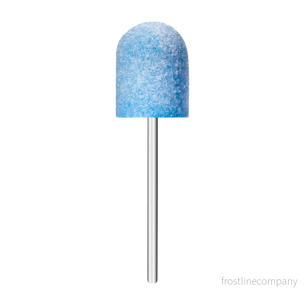 Exo Slipkappa Rund Med 10 mm Blå Extra Fin #220 till nagelslip - 20-pack - Bild 2