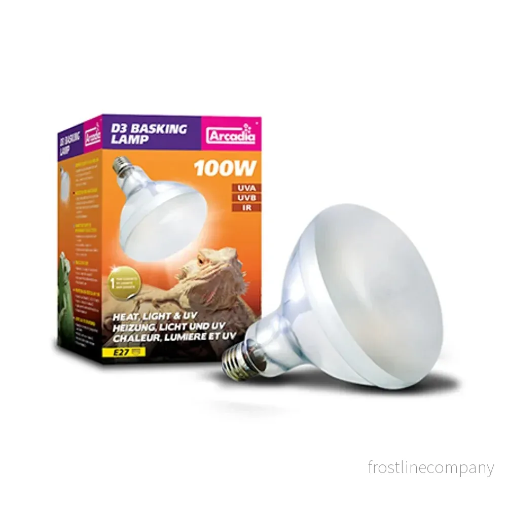 Arcadia D3 Basking Lamp UVA/UVB Arcadia D3 Basking Lamp UVA/UVB