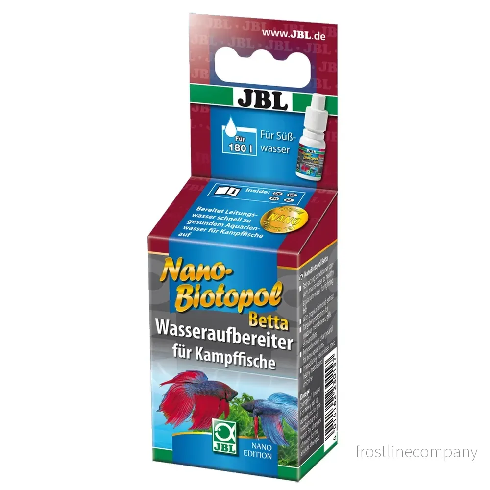 JBL NanoBiotopol Betta – Vattenkonditionering för kampfiskar 15ml JBL NanoBiotopol Betta – Vattenkonditionering för kampfiskar 15ml