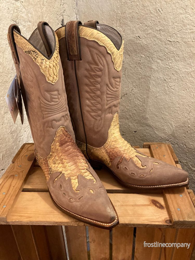 Sancho Ormskinn/Läderboots Western st. 41 Sancho Ormskinn/Läderboots Western st. 41