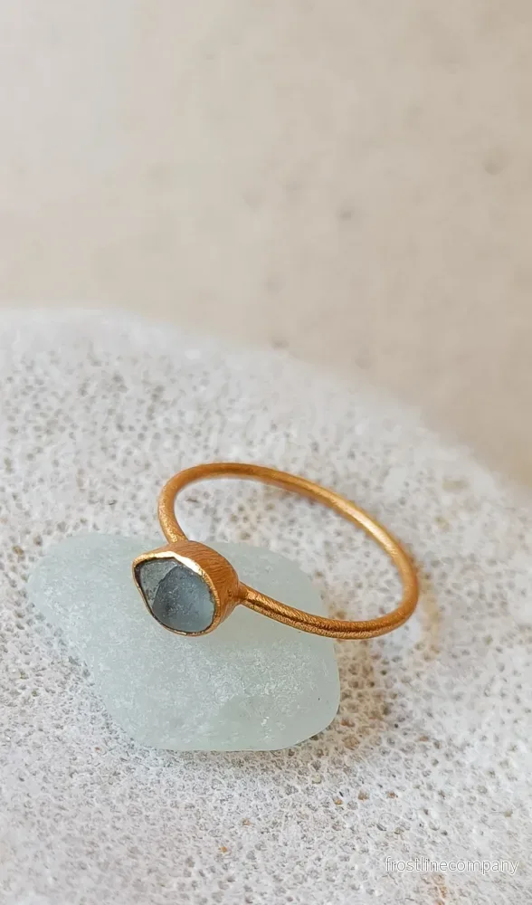 Ring strandglas nr 38 - size 18 - Bild 2