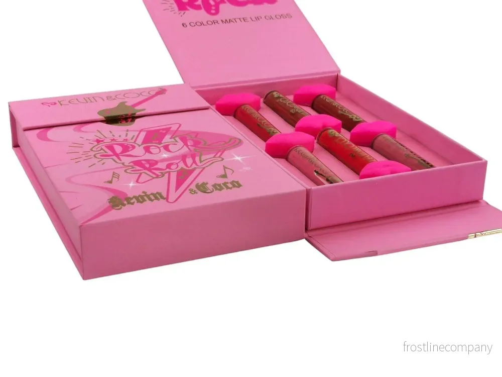 Lipgloss Set - 6 st Läppglans - Bild 3