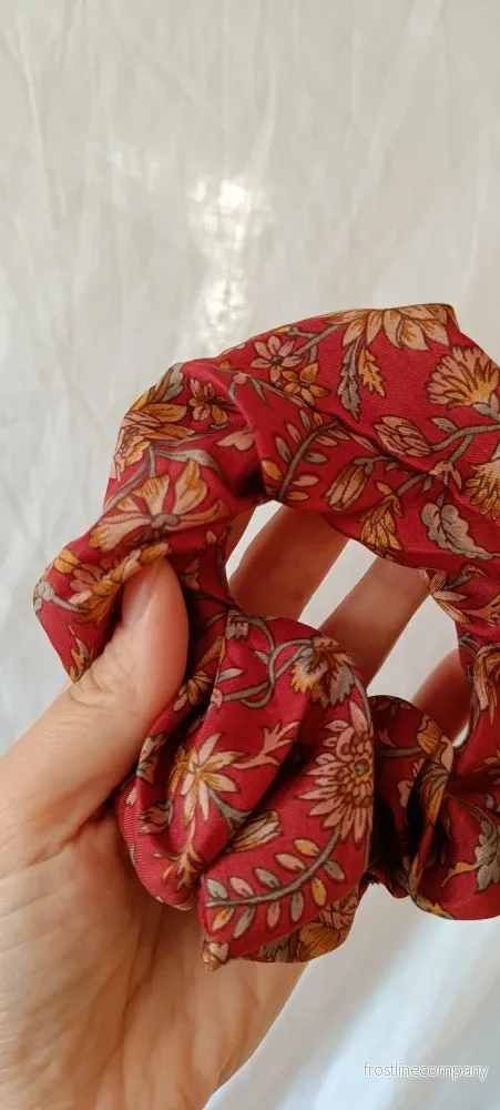 Scrunchie - vintage silke nr 6 - Bild 2
