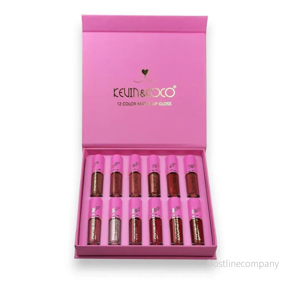 Halloween Smink Lipgloss Set 12 Pack Läppstift - Bild 2