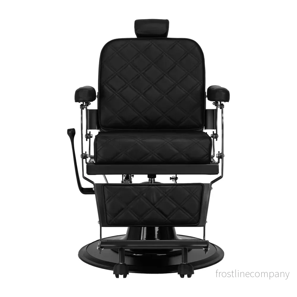 Barberstol Gabbiano Carlos Extra Svart - Bild 2