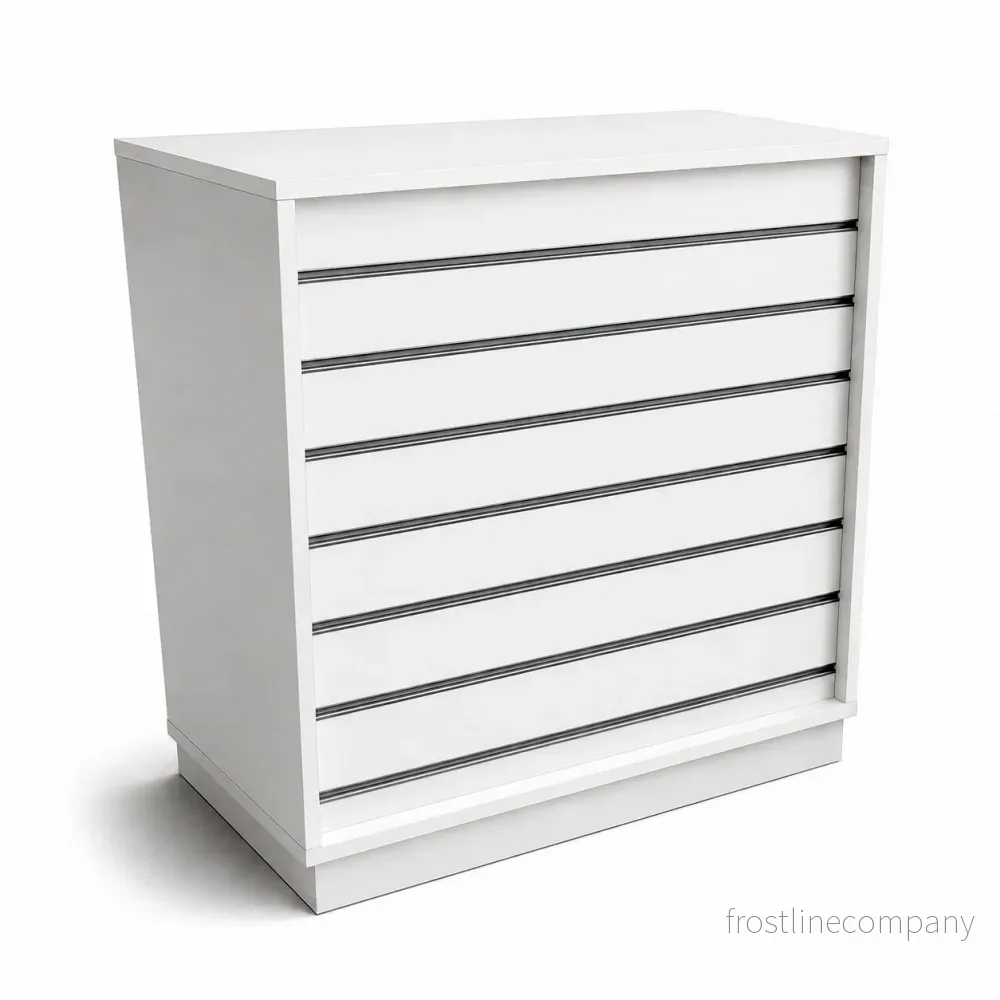 Frame-disk. Bred modul, vit. B110 – rillepanel front