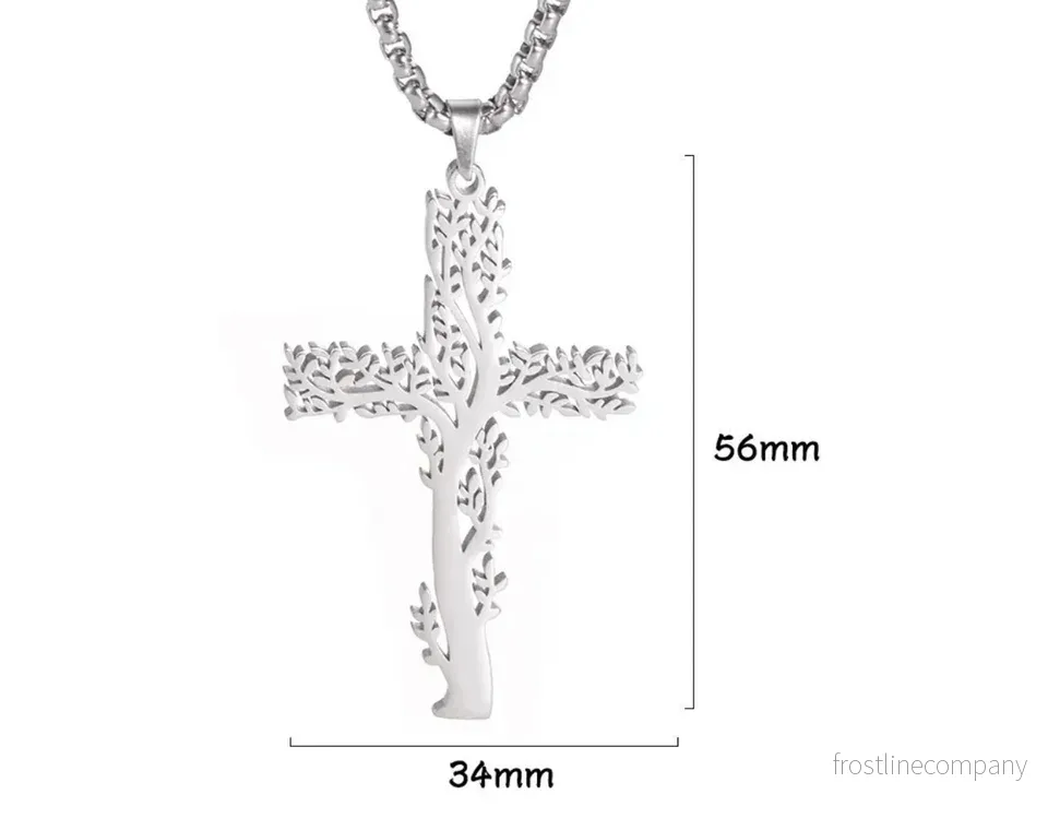Halsband med ett kors “Livets träd” - Bild 2