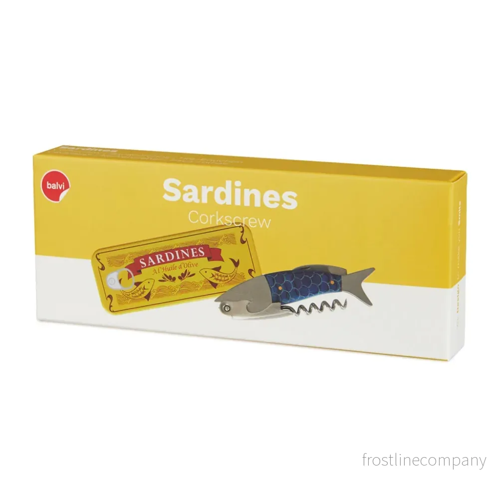 Korkskruv i sardinburk - Bild 2