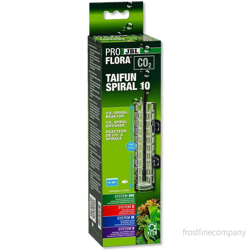 JBL ProFlora CO₂ TaiFun Spiral 10 JBL ProFlora CO₂ TaiFun Spiral 10