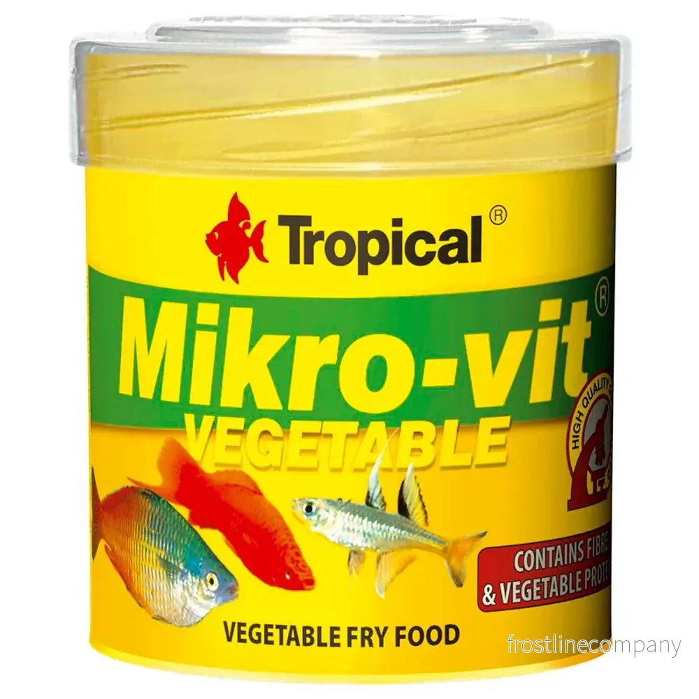 Tropical Mikro-vit Vegetable 50ml/32g 6-Pack Tropical Mikro-vit Vegetable 50ml/32g 6-Pack