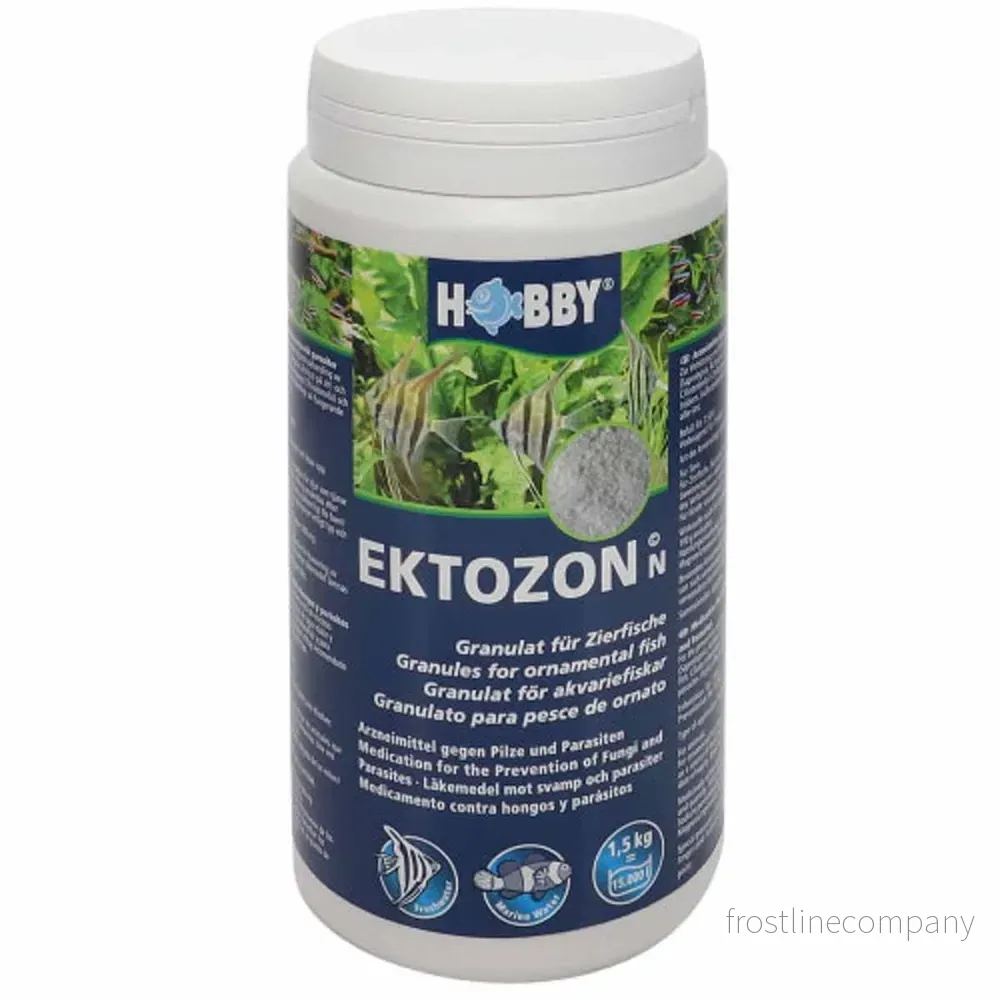 Hobby Ektozon N Salt – Mot svamp och parasiter i akvarium - Bild 3