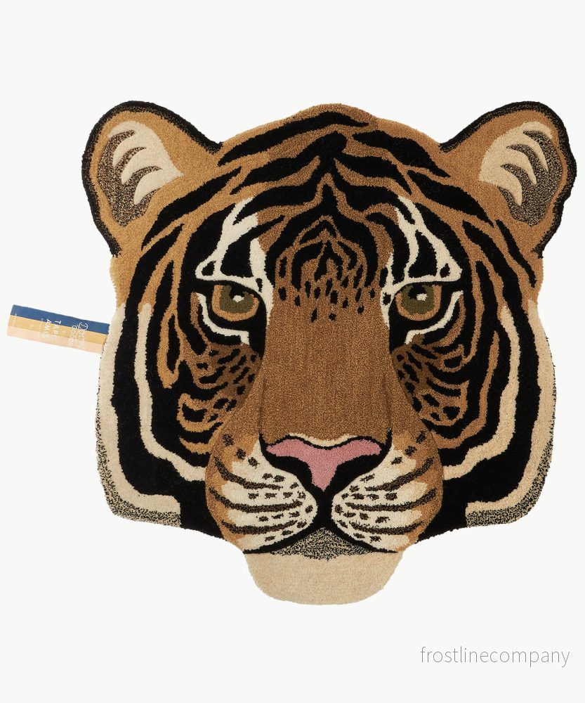 Tiger huvud matta Tiger huvud matta