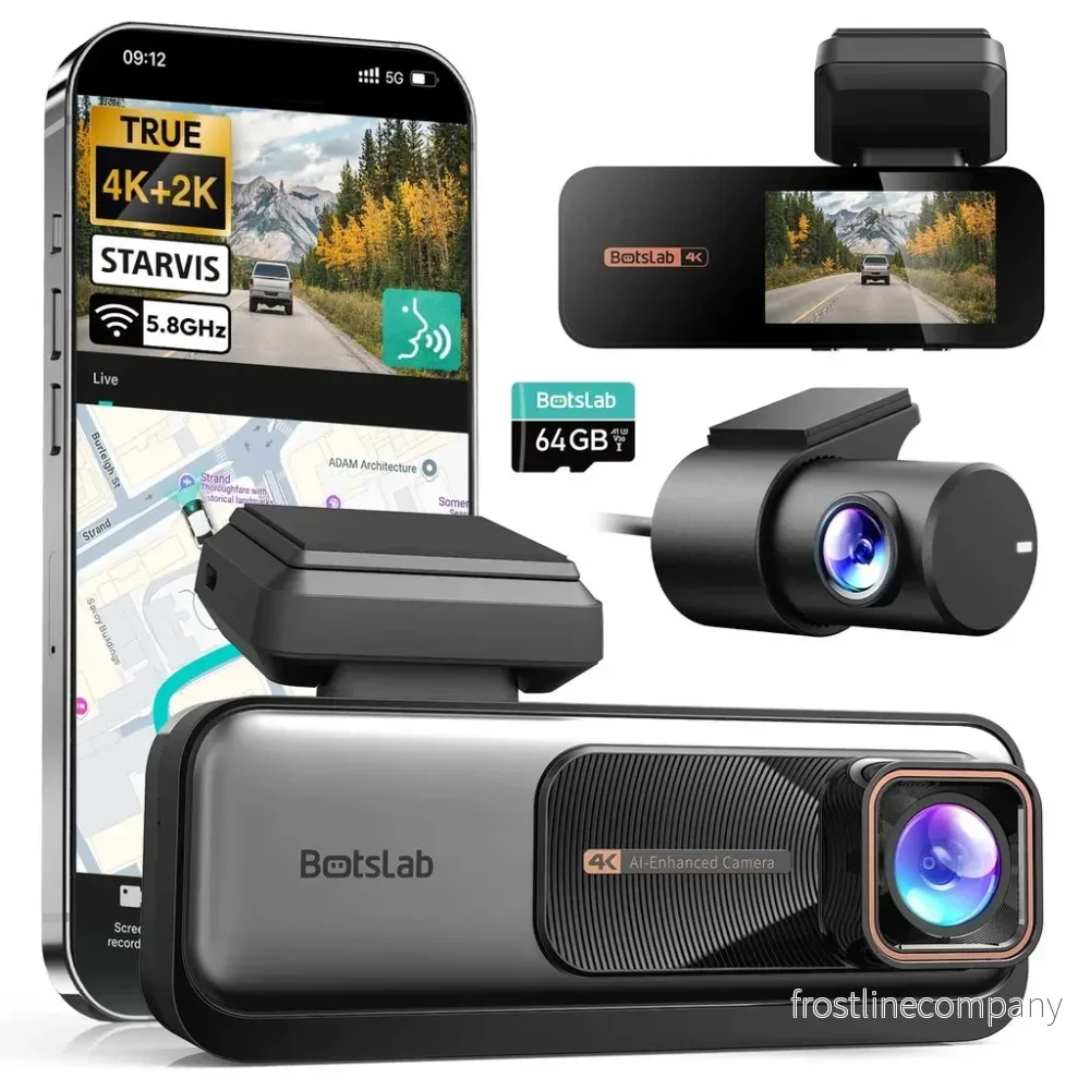 Botslab G980H Pro 2CH 4K Wifi GPS 64gb dashcam Botslab G980H Pro 2CH 4K Wifi GPS 64gb dashcam