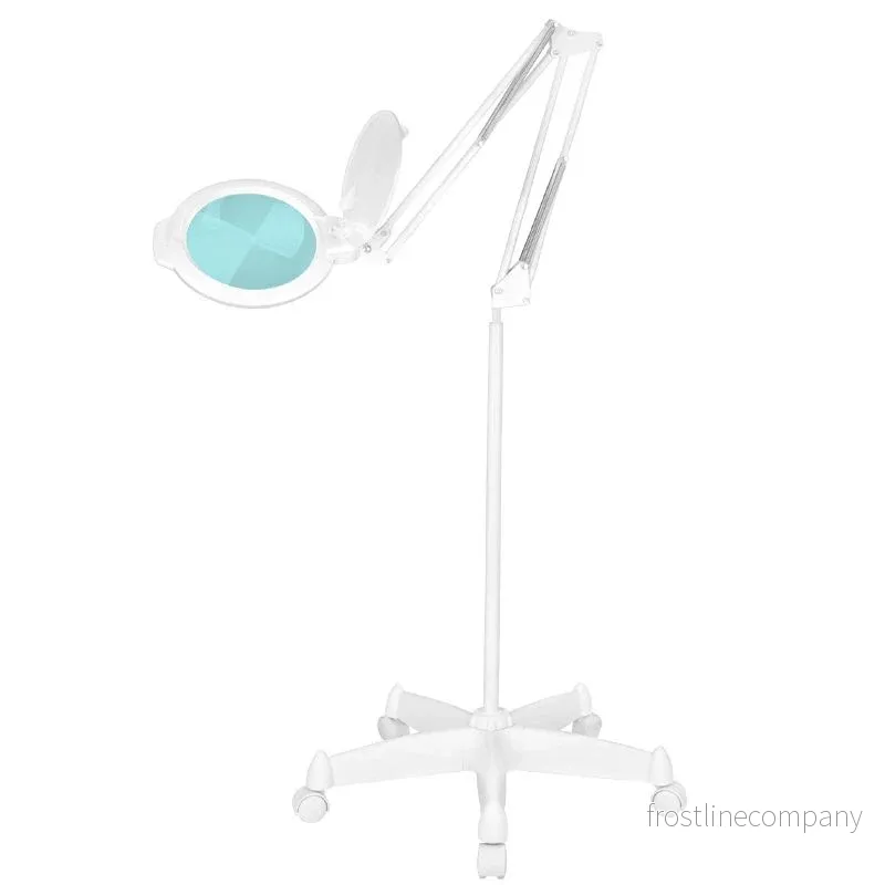 Förstoringslampa LED på fot 5D Glow Moonlight 8012 Vit Förstoringslampa LED på fot 5D Glow Moonlight 8012 Vit