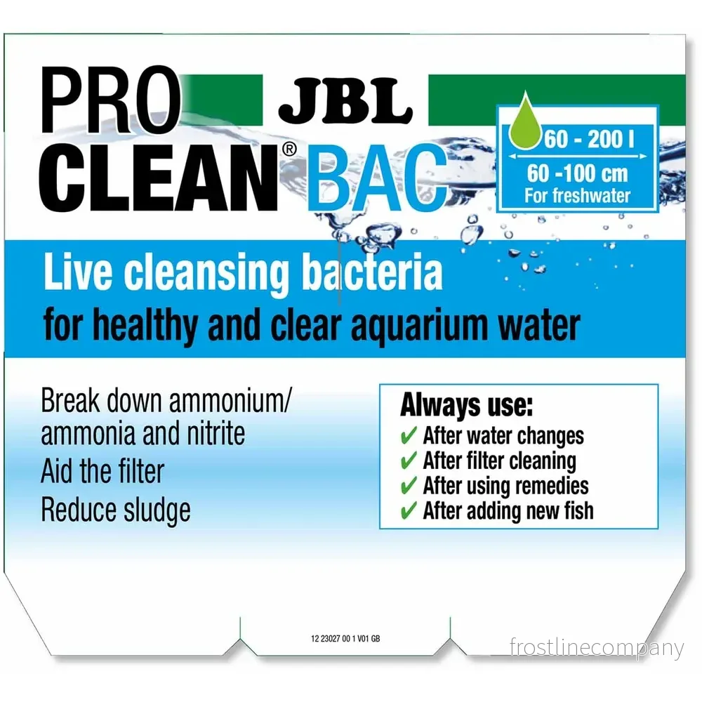 JBL ProClean Bac 50ml – Levande reningsbakterier för sötvattensakvarium - Bild 3