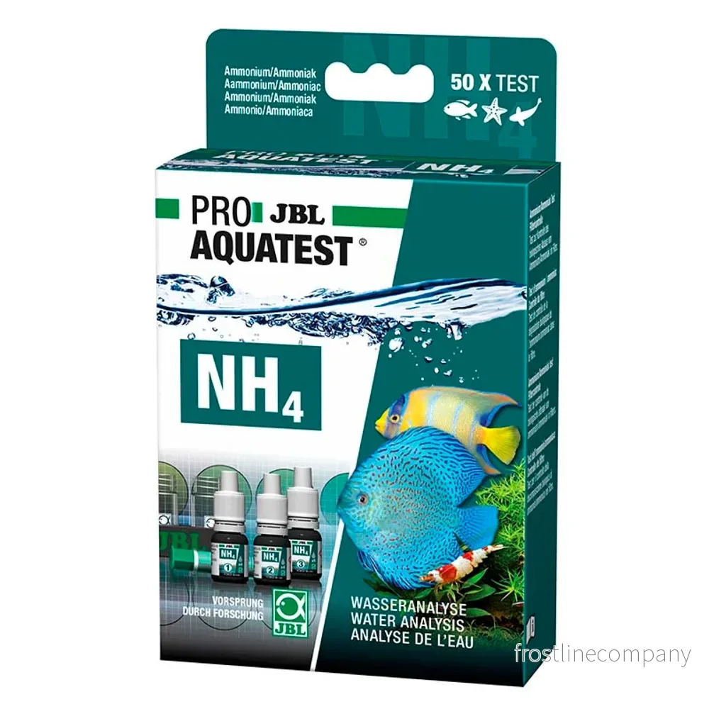 JBL ProAquaTest NH4 Ammonium – Vattentest för ammonium (50 tester)