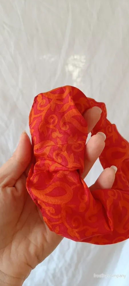 Scrunchie - vintage silke nr 13 - Bild 2