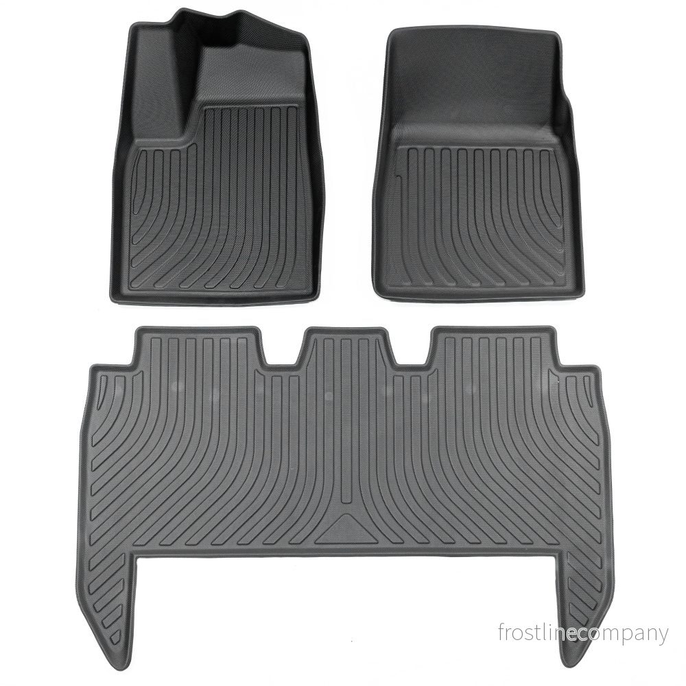 Tesla Model X – formgjutna golvmattor (5-sitsig)