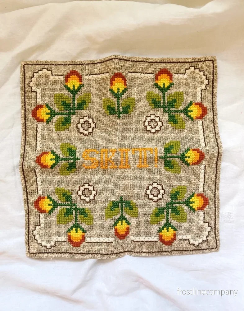 Broderi ”skit” Broderi ”skit”