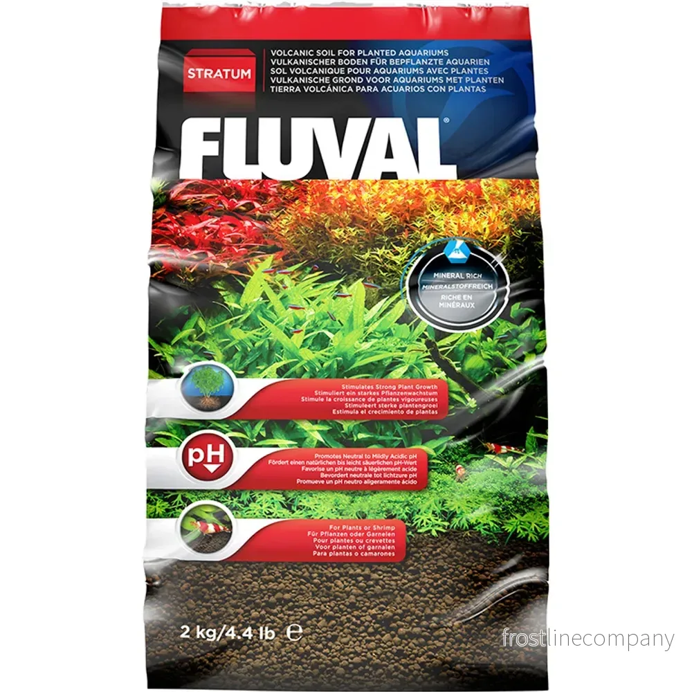 Fluval Plant & Shrimp Stratum – Aktivt substrat för växter och räkor