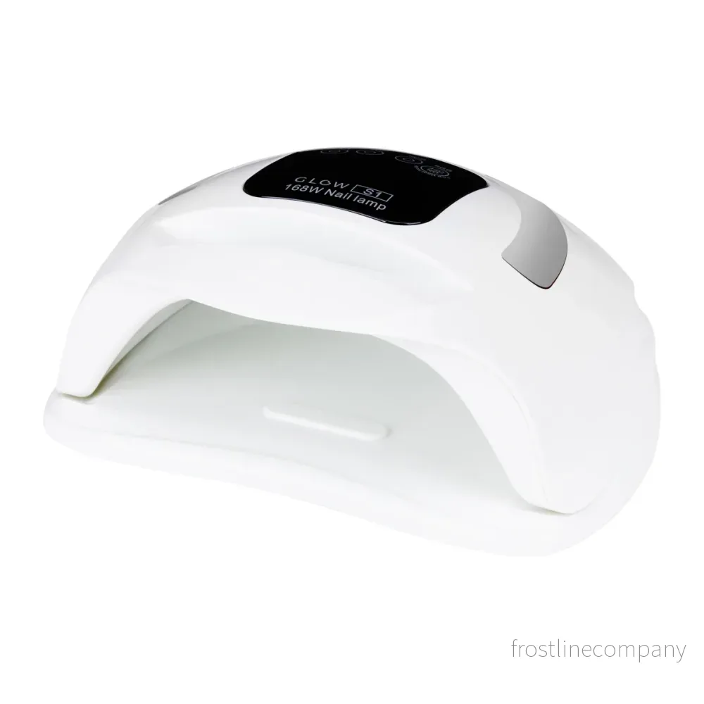 UV/LED Nagellampa Glow S1 168W - Vit/Silver - Bild 2