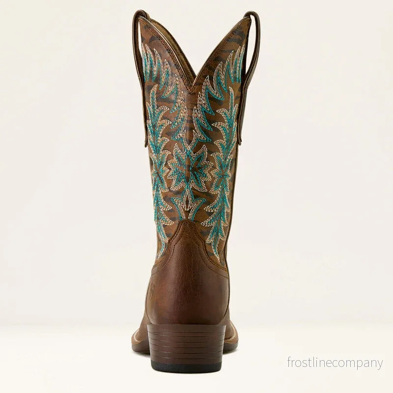 Ariat Beaumont K Toe Sassy Brown Western Boot - Bild 2