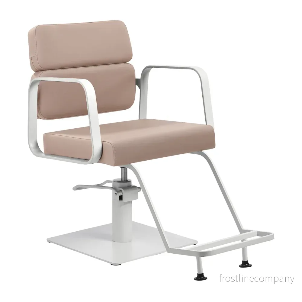 Frisörstol Gabbiano Porto Beige-Vit Frisörstol Gabbiano Porto Beige-Vit