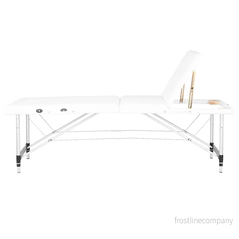 Bärbar massagebänk aluminium Komfort Activ Fizjo 3-zons - Vit - Bild 3