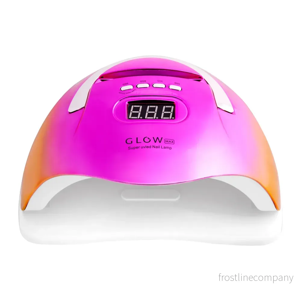 UV/LED Nagellampa Glow F2 220W - Rosa/Guld - Bild 3