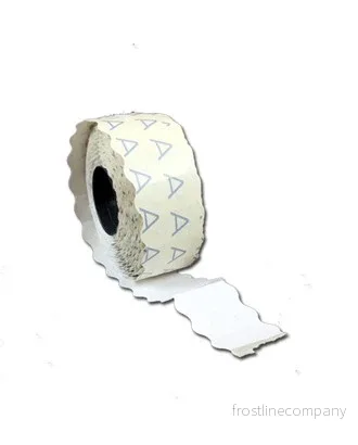 Prisetiketter - 1 rad Vit