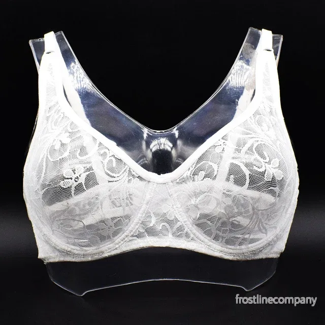 Elegant Plus Size Spets-BH med Bygel – Stödjande och Bekväm Vardags-BH för Dam - Bild 2