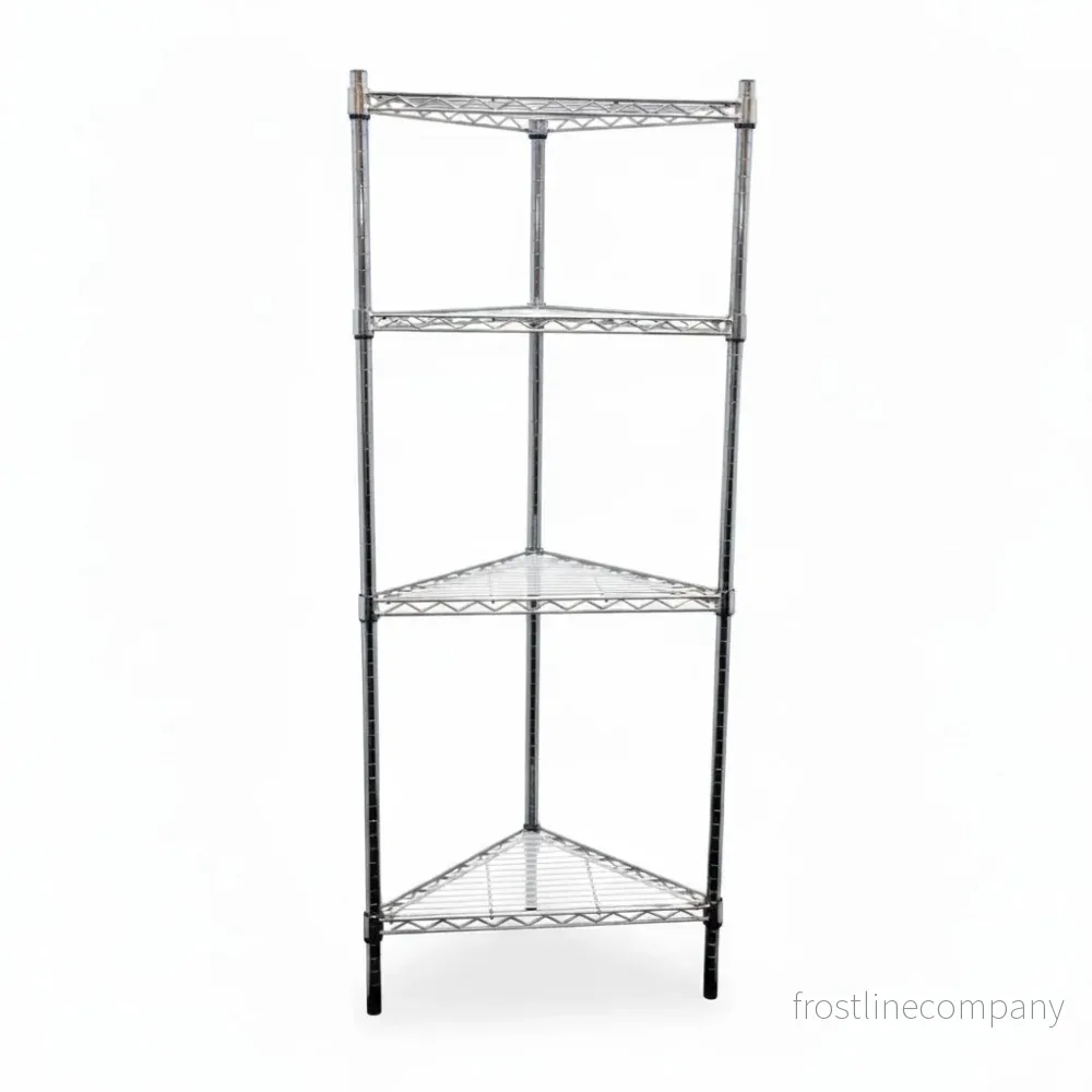 Hylla, trekant, med 3 hyllplan. 90 x 46 x 46 cm utan logotyp. - Bild 2