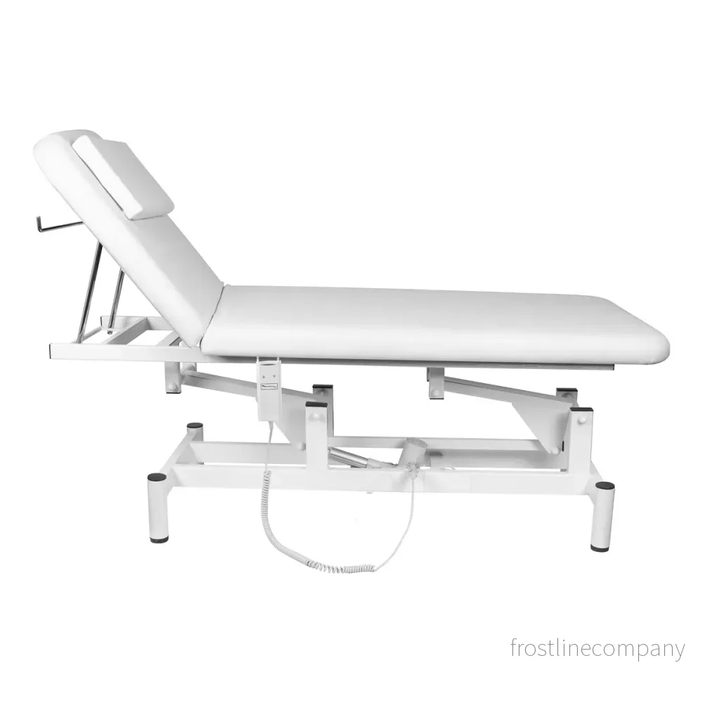 Elektrisk massagebänk Sillon 079 1 - Vit - Bild 2