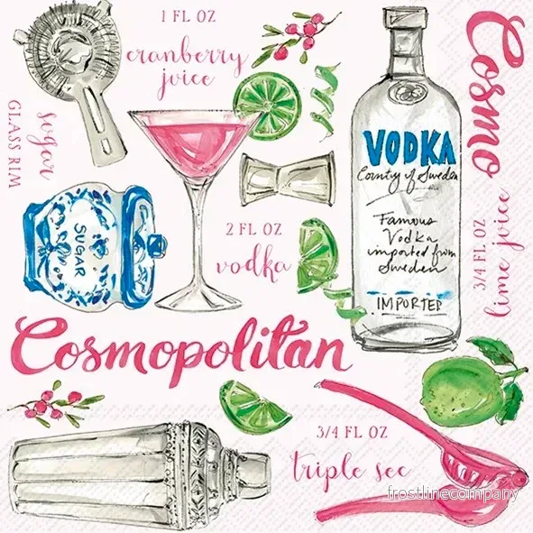Kaffeservetter Cosmopolitan Kaffeservetter Cosmopolitan