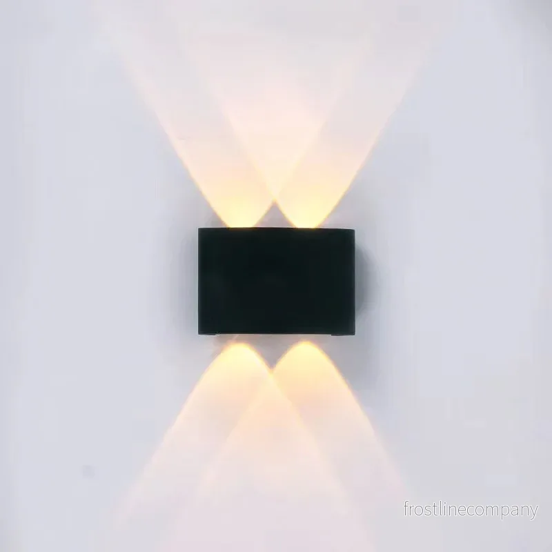 Vägglampa Ute & Inne – Modern LED Up & Down Light – Vattentät IP65 Aluminium Vägglampa Ute & Inne – Modern LED Up & Down Light – Vattentät IP65 Aluminium