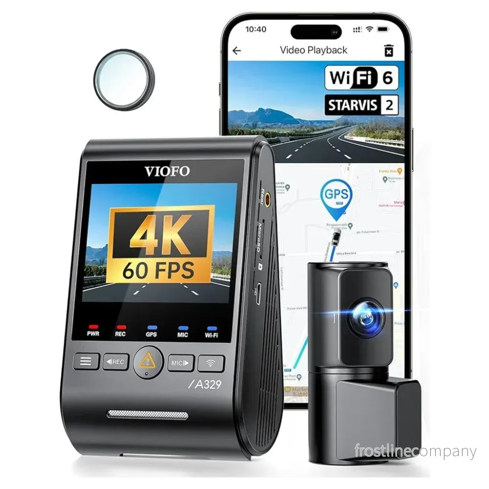 Viofo A329T 2CH 4K wifi GPS-dashcam Viofo A329T 2CH 4K wifi GPS-dashcam