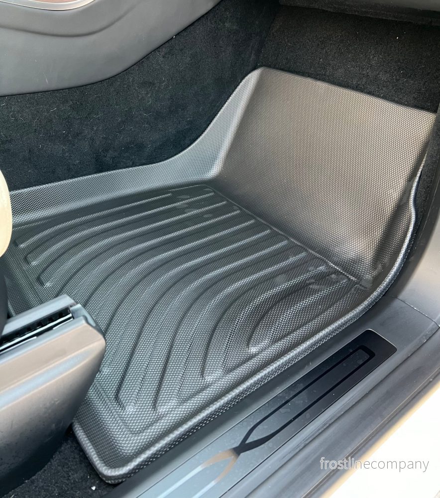 Tesla Model X – formgjutna golvmattor (5-sitsig) - Bild 3