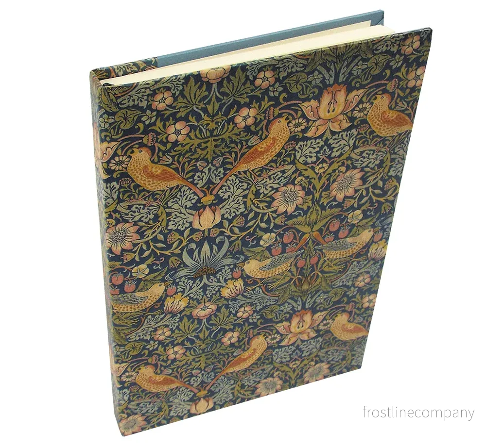 Anteckningsbok A5 William Morris Strawberry Thief Anteckningsbok A5 William Morris Strawberry Thief