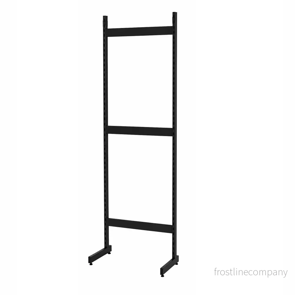Framework, L-gondol, svart, B67 x H247,50 cm