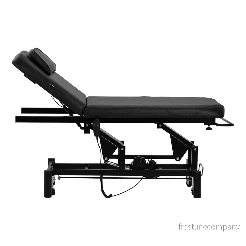 Elektrisk Massagebänk Azzurro 684A 1 Svart Eco-läder - Bild 2