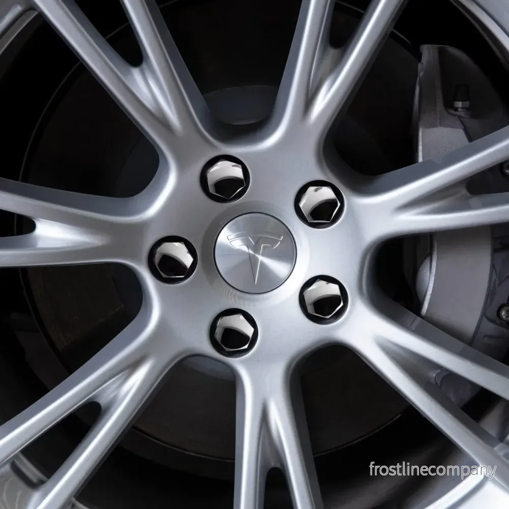Tesla Gemini – centrumkåpor och 19 mm mutterskydd - Bild 2