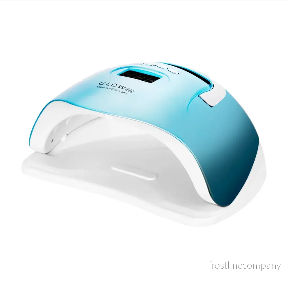 UV/LED Nagellampa Glow F2 220W - Turkos - Bild 2
