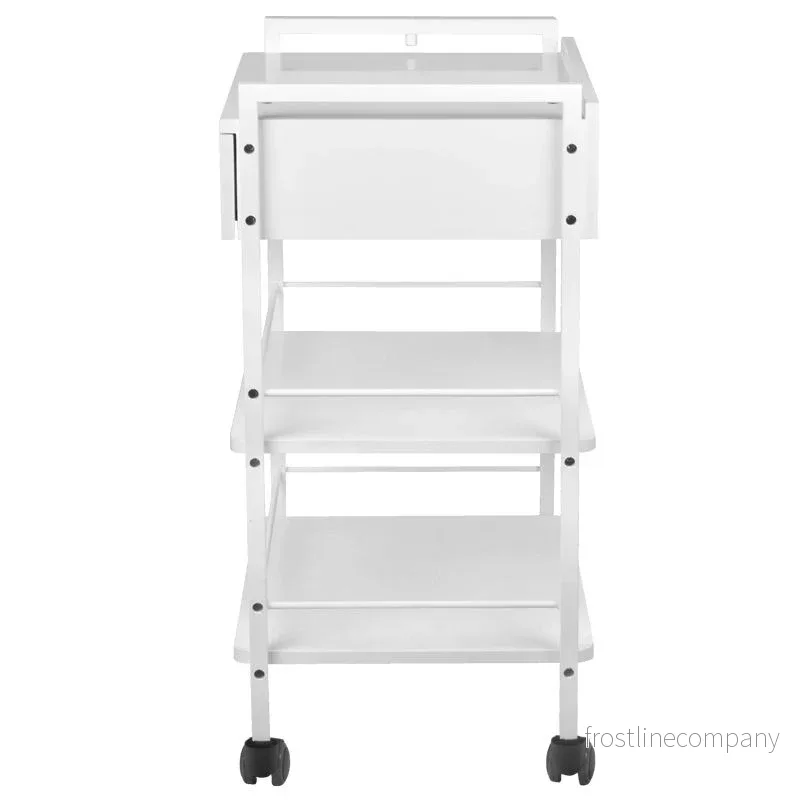 Rullvagn Giovanni 1019A Vit - Bild 3