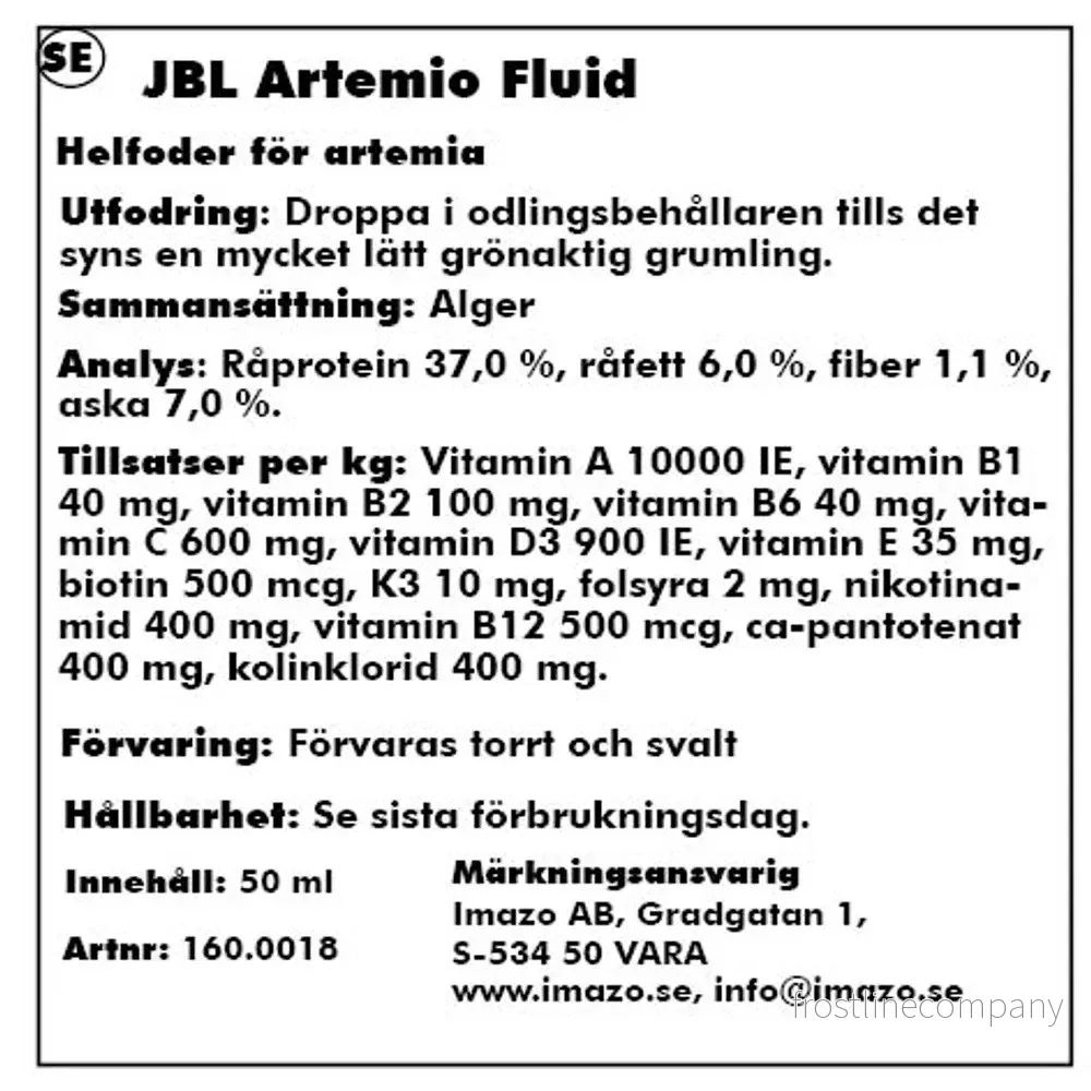 JBL Artemio Fluid 50ml - Bild 3