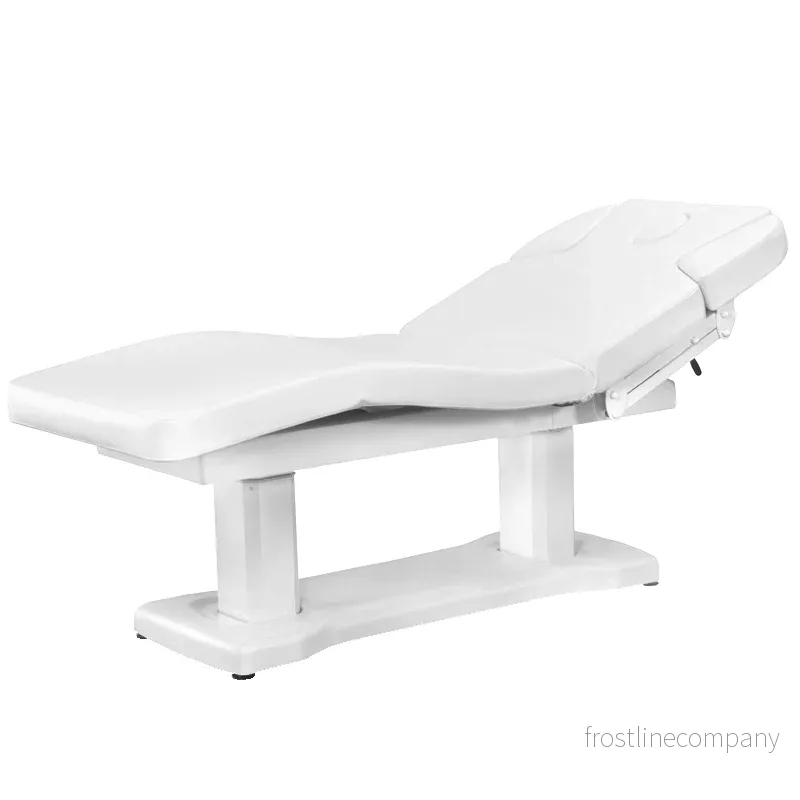 Massagebänk elektrisk Azzurro 818A Vit Uppvärmd - Bild 2